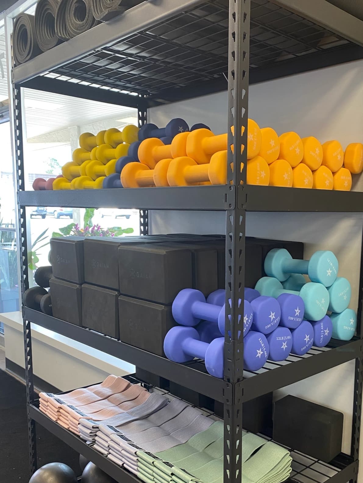 Equipment shelf